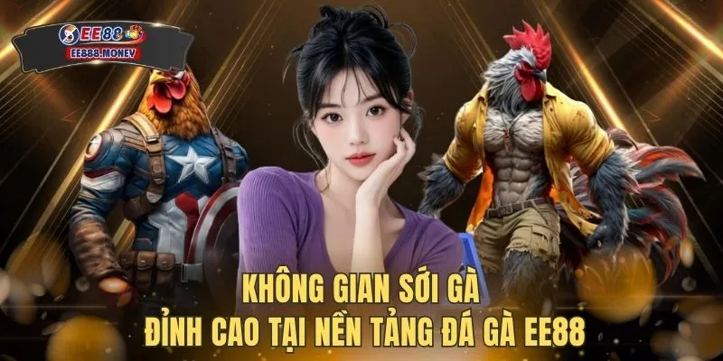 Đá gà EE88 1 Không gian sới gà đỉnh cao tại nền tảng đá gà EE88